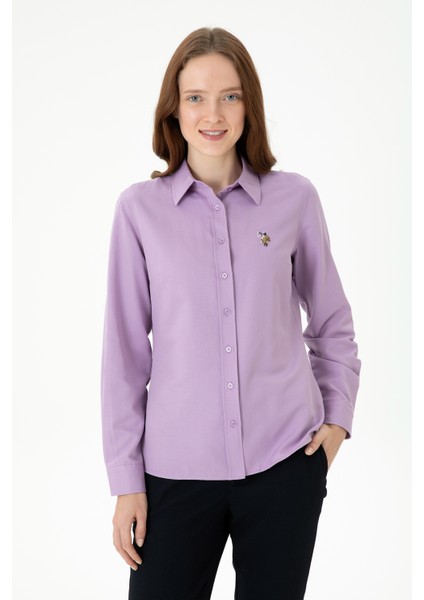 Kadın Lila Gömlek Basic 50271935-VR034 modelleri