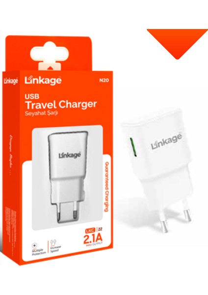 2.1A 1xusb Şarj Başlık Lkc-22