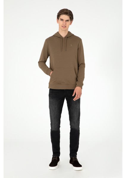 Erkek Haki Sweatshirt 50295167-VR027