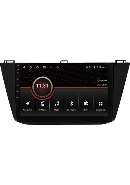 Volkswagen Tiguan (2016-2023) Android 14 Multimedya Carplay 10 Inch 4 GB Ram / 64 GB Hafıza CRV-4578XR