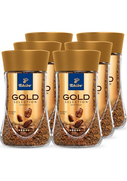 Gold Selection Çözünebilir Kahve 6 x 200 gr