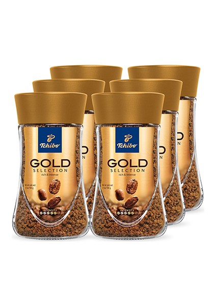 Gold Selection Çözünebilir Kahve 6 x 200 gr