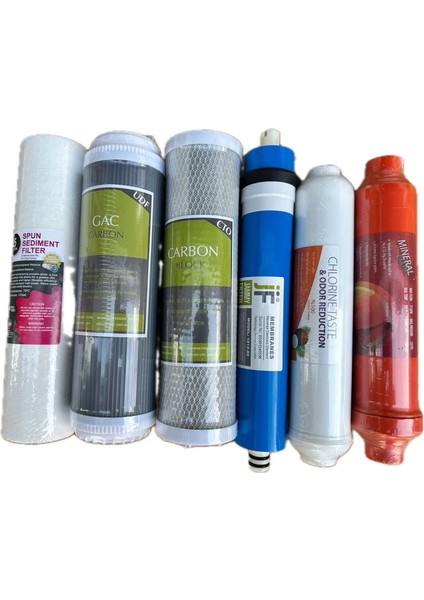 Filtre Altılı Set - Açık Modeller Için