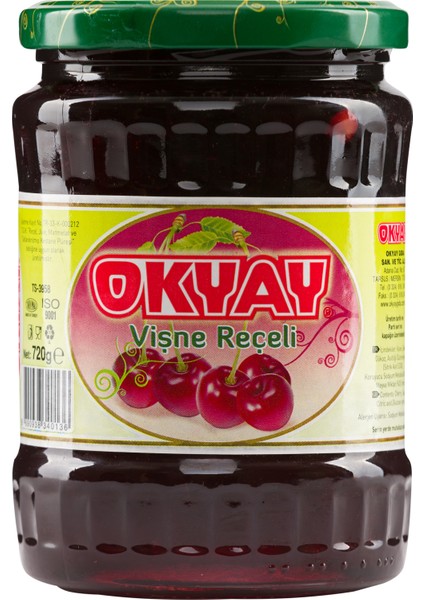 Kavanoz Vişne Reçeli 720 gr