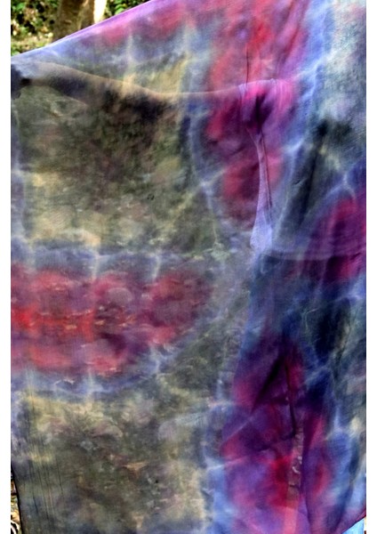 Umay % 100 Azerbaycan Ipeği Şal / Pareo - 130*130 cm - Meva