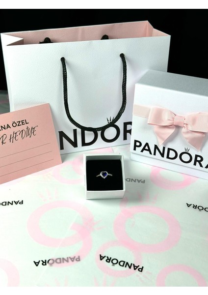 Görseldeki Kutu ile Birlikte Kalp Ayarlanabilir Ciddi Ilişki Yüzüğü Kalp Yüzük