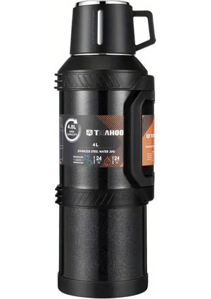 Tcherchı Paslanmaz Çelik Büyük Kapasiteli Yalıtım Tencere, Taşınabilir Sızdırmaz Sürahi Su Şişesi, Açık Hava Yürüyüşü, Dağcılık, Deniz Kenarı Seyahati Için Uygun (Yurt Dışından)