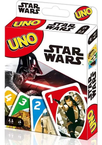 Uno Star Wars Çocuk ve Aile Kart Masa Oyunu (Yurt Dışından)