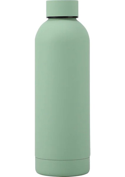 Tcherchı Paslanmaz Çelik 500 ml Küçük Ağızlı Şişe Açık Spor Araba Taşınabilir Termos Bardak Soğuk Su Şişesi (Yurt Dışından)