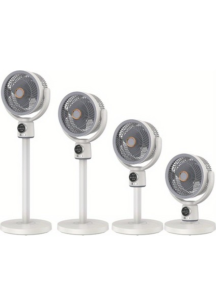 Uzaktan Kumandalı Fanlı Ayarlanabilir Ayaklı USB Takılabilir Dijital Ekran (Yurt Dışından)