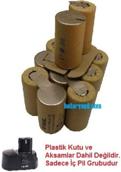 Eco V 14.4V Batarya Için 2400MAH Tnl Nicd Pil Grubu