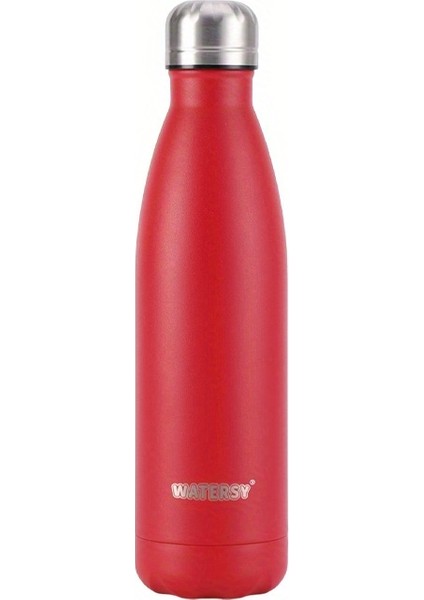 500ML Çift Duvarlı Paslanmaz Çelik Metal Su Şişesi (Yurt Dışından)