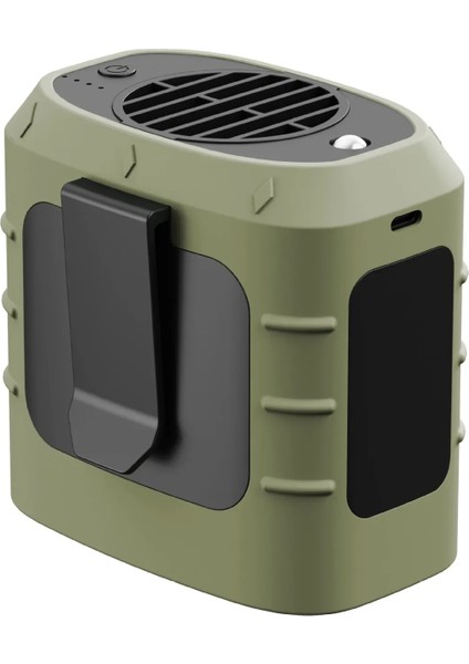 8000MAH Şarj Edilebilir ve Taşınabilir Asma Veya Boyun Fanı (Yurt Dışından)