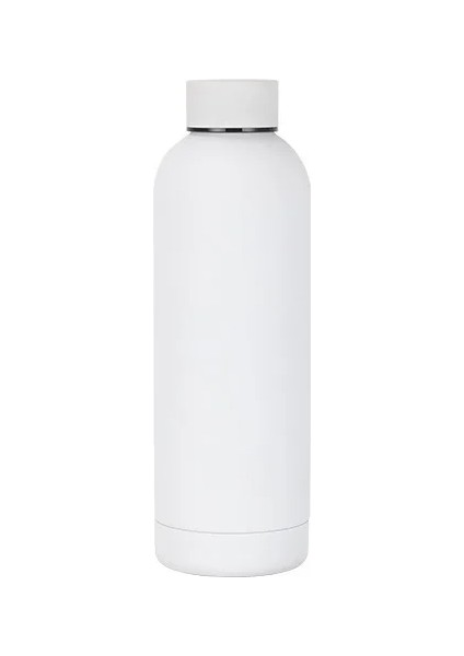 Tcherchı Paslanmaz Çelik 500 ml Küçük Ağızlı Şişe Açık Spor Araba Taşınabilir Termos Bardak Soğuk Su Şişesi (Yurt Dışından)