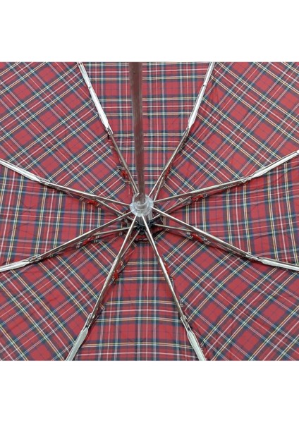 Tekno Trust Snotline-April Mini Bayan Şemsiye Manuel Açılır-Kapanır 90 cm Çap Kapalı 20 cm Cep Boy Vizon Ekose modelleri