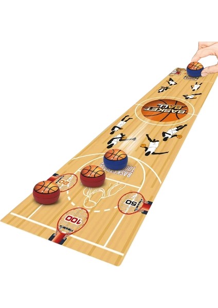 Çocukların Basketbolla Eğlencesi Için Mini Masaüstü Oyuncak Seti (Yurt Dışından)