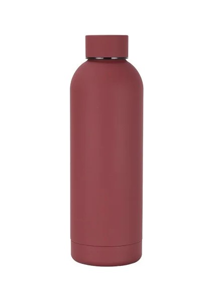 Tcherchı Paslanmaz Çelik 500 ml Küçük Ağızlı Şişe Açık Spor Araba Taşınabilir Termos Bardak Soğuk Su Şişesi (Yurt Dışından)