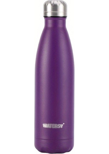 Tcherchı 500ML Çift Duvarlı Paslanmaz Çelik Metal Su Şişeleri, Günlük Kullanım Için Vakumlu Termos Şişeler, Spor, Spor Salonu, Seyahat, Okul, (Yurt Dışından)