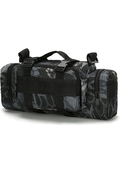 Tcherchı Çok Fonksiyonlu Su Geçirmez Balıkçı Çantası Açık Spor Bel Paketi Balıkçılık Lures Dişli Saklama Çantası Tek Crossbody Çanta 5 (Yurt Dışından)