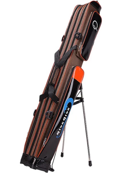 Tcherchı 1.25M Olta Saklama Çantası Fermuar Olta Kamışı Yem Taşıma Açık Kahverengi (Yurt Dışından)