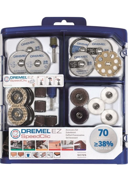 Speedclic Çok Amaçlı Aksesuar Seti (SC725)