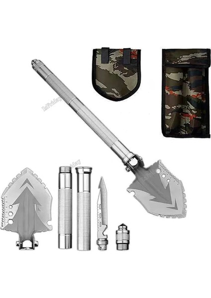 Kürek Açık Bahçe Aletleri Katlama Işlevli Set (Yurt Dışından)
