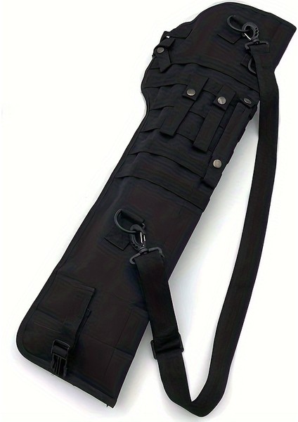 Tcherchı Açık Havada Balık Tutma Çantası, Spor Aksesuarları Saklama Çantası, Siyah, 70CM (Yurt Dışından)