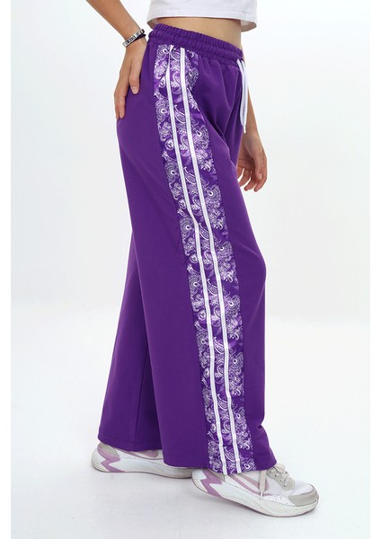 Kız Çocuk Rahat ve Şık Yan Desenli Jogger Pantolon fiyatları