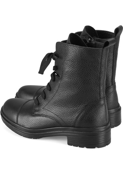 Lias Siyah Kadın Deri Bot indirimleri