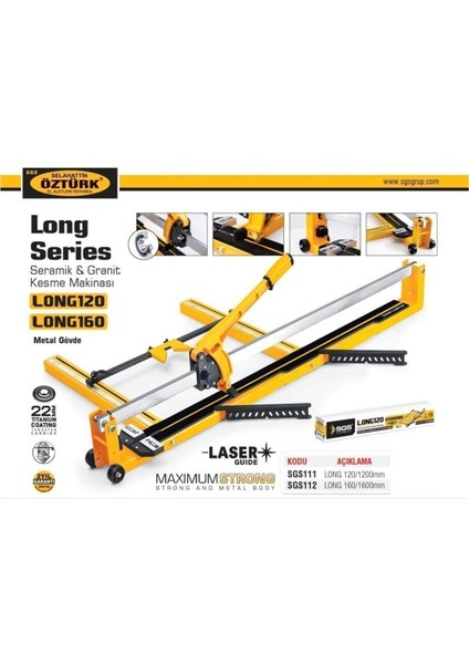 Seramik Kesme Makinesi 1200 modelleri