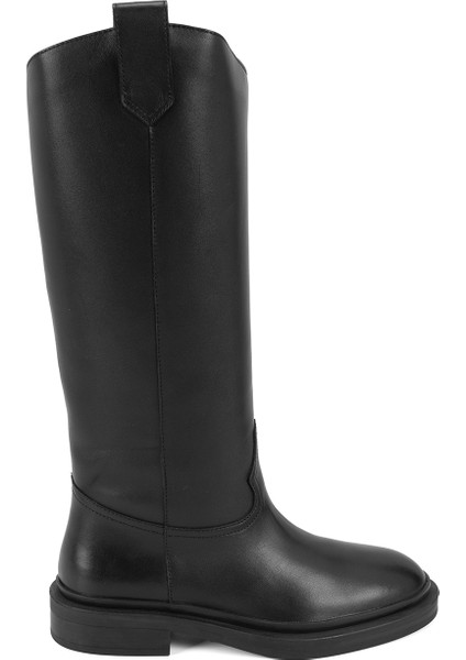 Loar Siyah Kadın Deri Çizme fiyatları