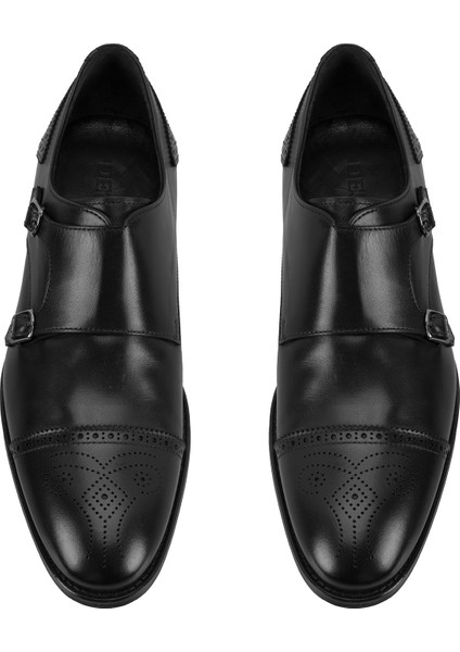 Olian Siyah Klasik Erkek Deri Ayakkabı indirimleri