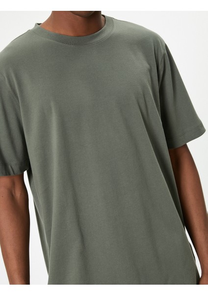 Basic Tişört Bisiklet Yaka Kısa Kollu indirimleri