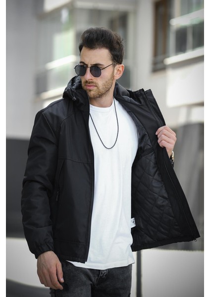 Jestad Su Itici Kapüşonlu Slim Fit Erkek Mont fiyatları