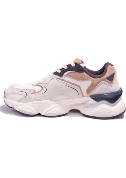 Madax Pu Bej Ortopedik Günlük Kadın Spor Ayakkabı modelleri