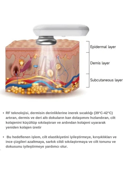 A07 Yeni Nesil Cilt Sıkılaştırıcı Yüz ve Vücut Aleti RF&EMS Radyo Frekans