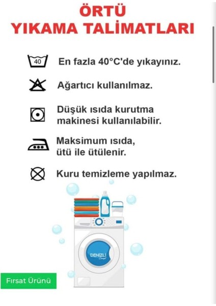 Lüks Pamuklu Koltuk Çekyat Örtüsü Rengi 170X220 Çift Taraflı Terletmez Kaymaz Toplanmaz