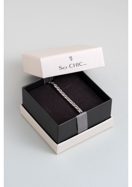 Sarmal Tasarım Erkek Çelik Bileklik indirimleri