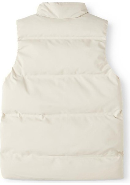 NMFMELLOW LONG PUFFER Bej Kız Çocuk Yelek modelleri