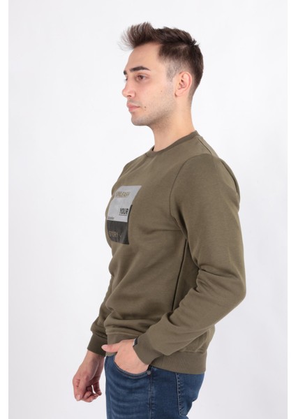 5066 Erkek 3 Iplik Sweatshirt