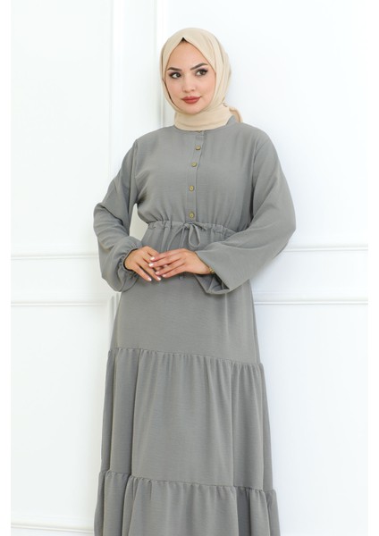 Afra Bağcıklı Elbise