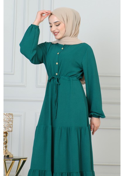Afra Bağcıklı Elbise