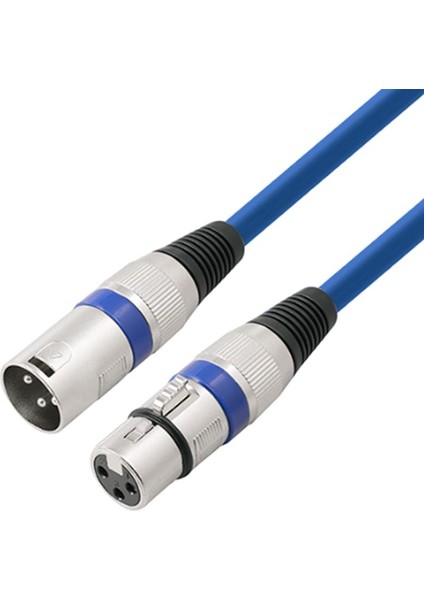 E4004B Xlr Erkek-Xlr Dişi Pvc Ara Kablo,8 Metre