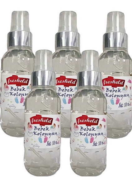 x 5 Adet Bebek Kolonyası 100 ml