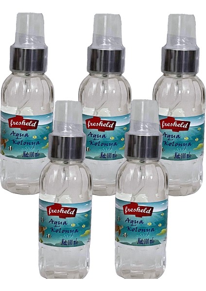 Aqua Kolonya 100 ml x 5 Adet