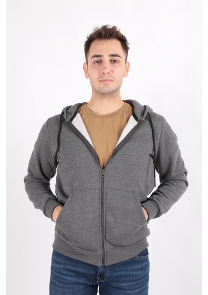 5617 Erkek 3 Iplik Sweatshirt Hırka