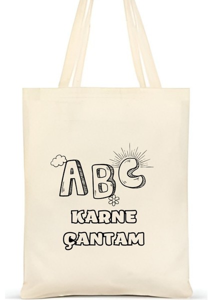 Karne Çantası, Karne Hediyesi Boyama Çanta, Anaokulu Ilkokul Etkinlik, Boyama Bez Çanta fiyatları