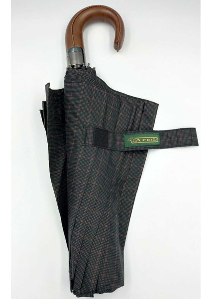 Tekno Trust Snotline- April Erkek Kahverengi Deri Saplı Baston Şemsiye modelleri