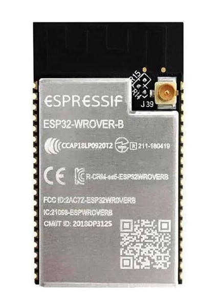ESP32-WROVER-IB 4M 32Mbit Flash Wi-Fi Bluetooth Modülü
