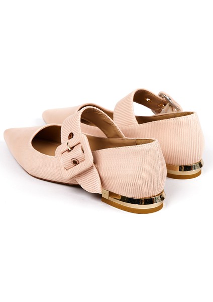 Kemer Detaylı Sivri Burun Neolit Taban 281-2046 Kadın Babet modelleri